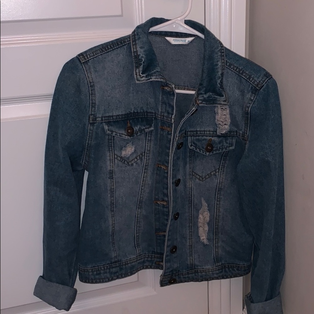 Light jean jacket